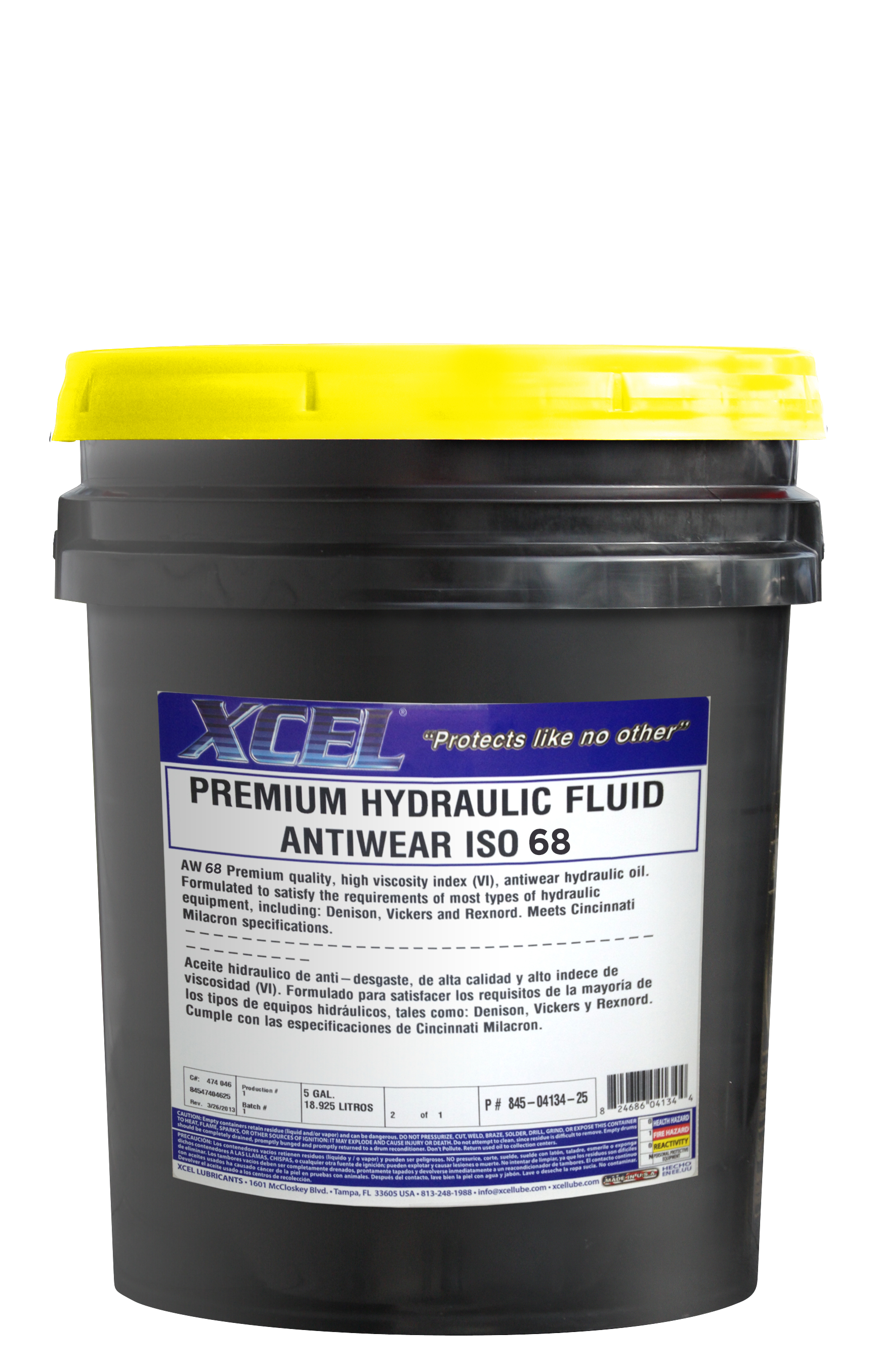 Xcel Premium Hydraulic Antiwear Oils ISO 68